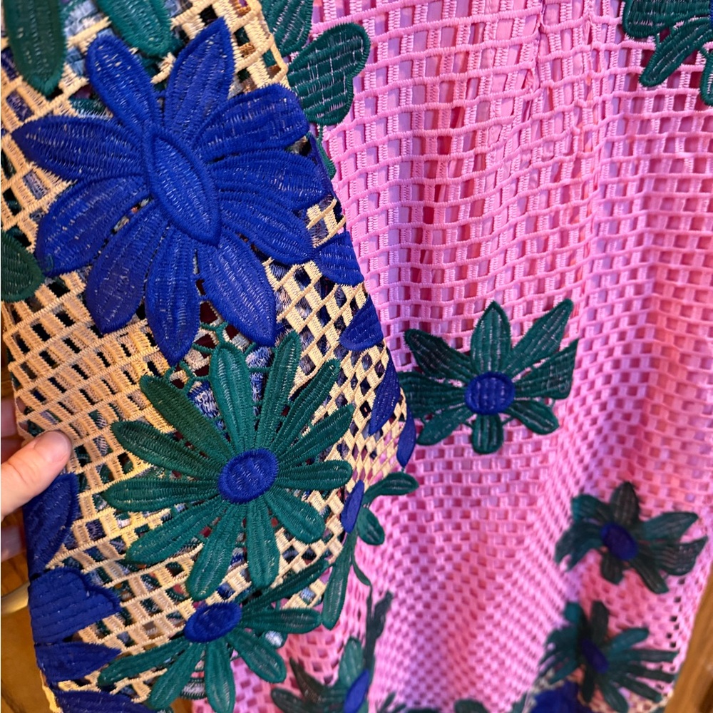 J. Marie Emery Lace Midi Kaftan Dress Size XS - Picture 6 of 6